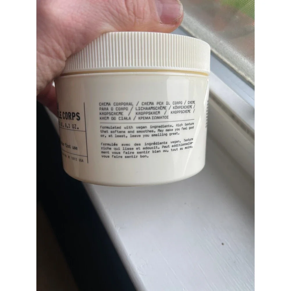 Le Labo Basil Body Cream 250ml, Vegan NWT